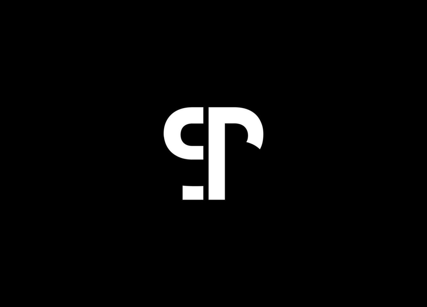 Modern Initial SP logo design inspiration. Initial Letter SP Logo Template Design vector