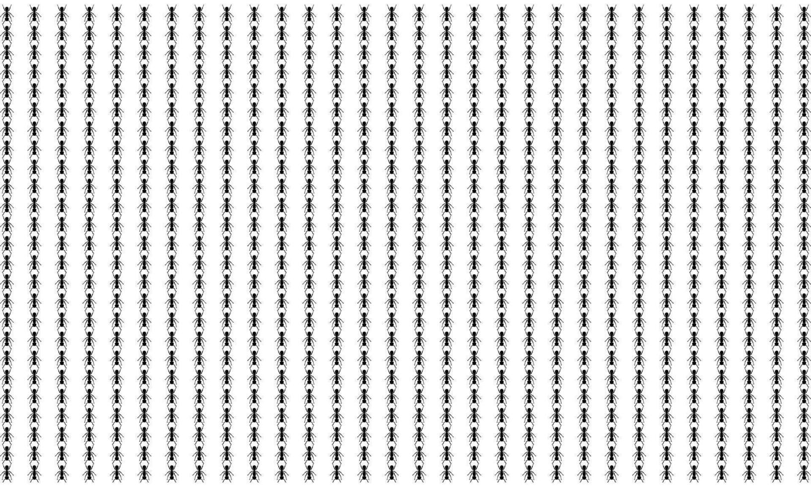 Seamless Ant Motifs Pattern for Ornate, Decoration, or Background, Animal Print Series Can used for Wallpaper, Carpet Pattern, Textile, Fabric, Paper, Wrapping, Plastic, ect. Vector Illustration
