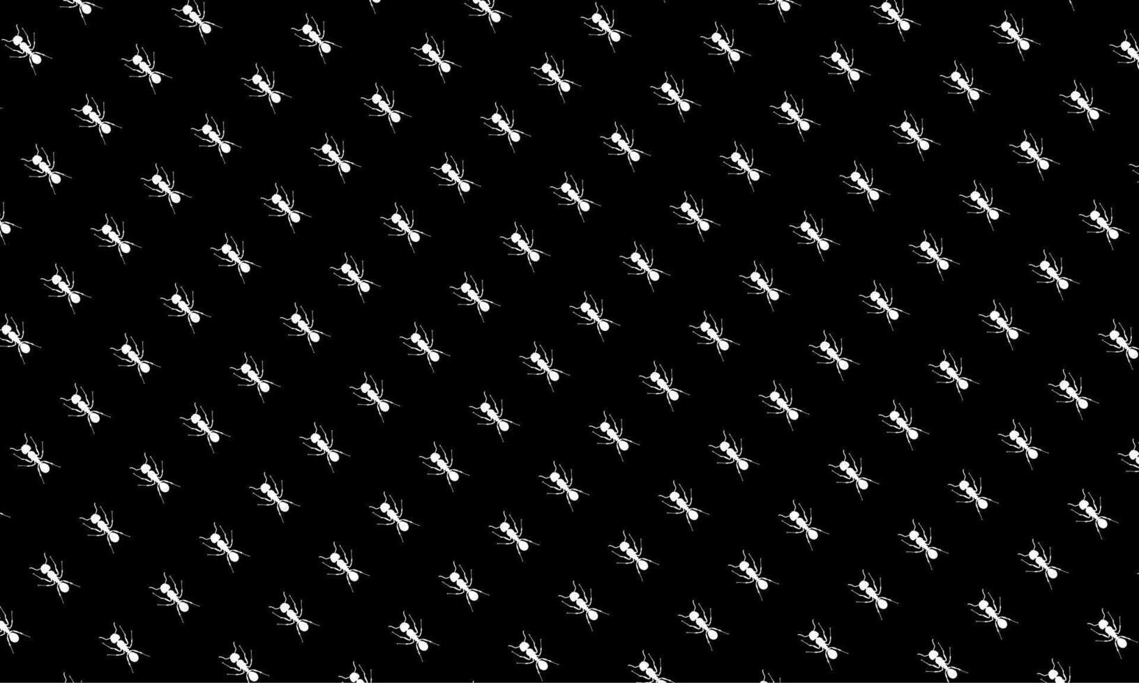 Seamless Ant Motifs Pattern for Ornate, Decoration, or Background, Animal Print Series Can used for Wallpaper, Carpet Pattern, Textile, Fabric, Paper, Wrapping, Plastic, ect. Vector Illustration