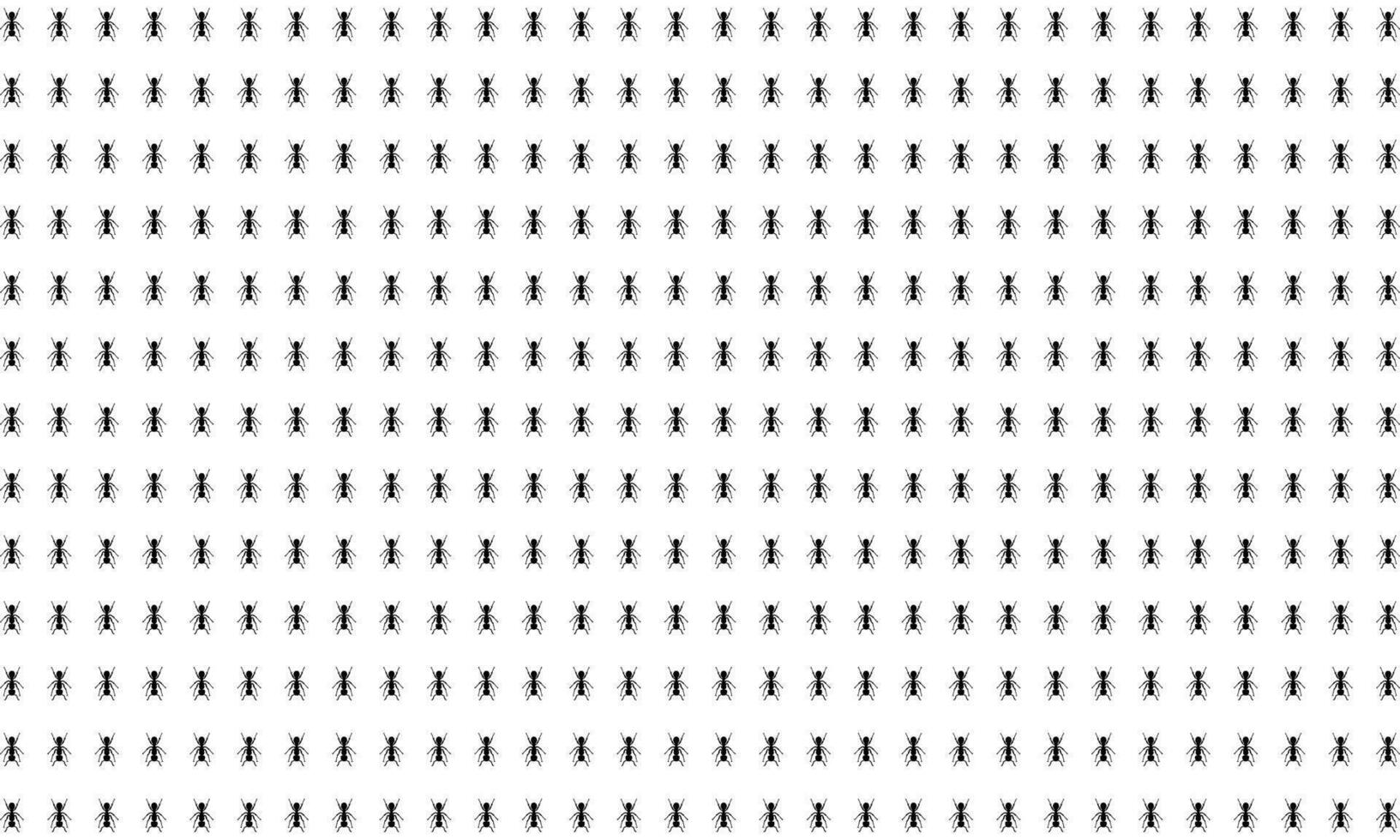 Seamless Ant Motifs Pattern for Ornate, Decoration, or Background, Animal Print Series Can used for Wallpaper, Carpet Pattern, Textile, Fabric, Paper, Wrapping, Plastic, ect. Vector Illustration