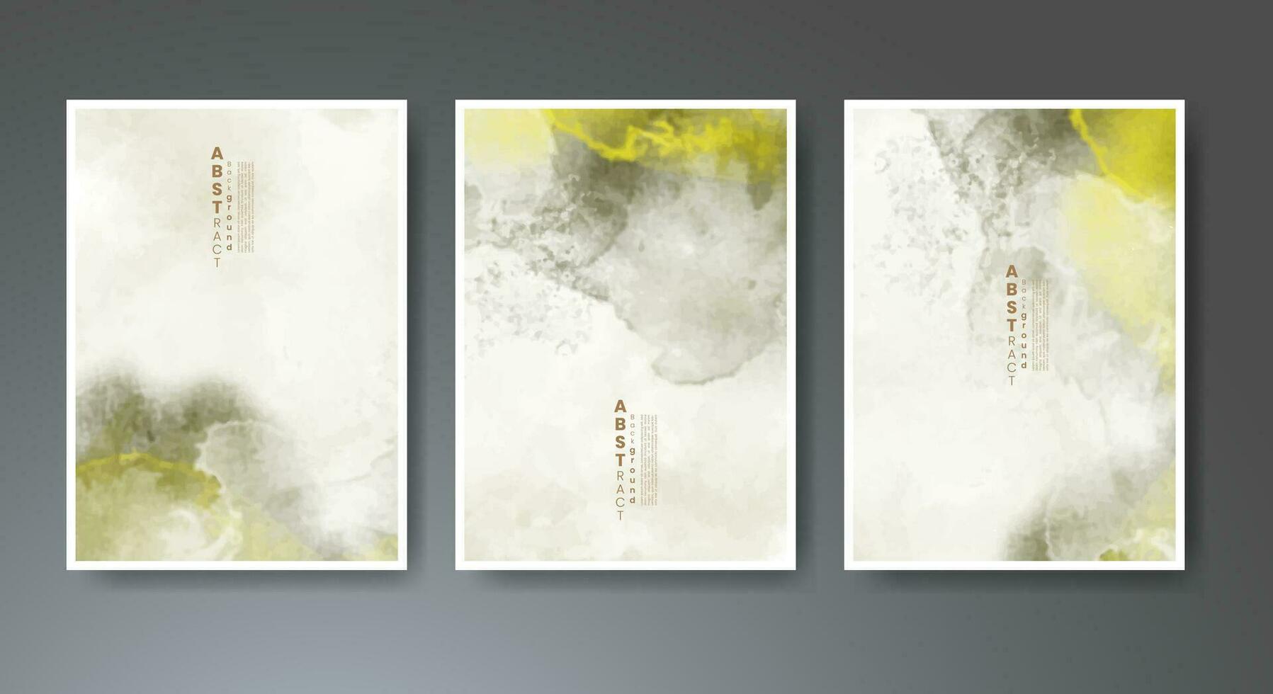 Set of soft bright watercolor background. Design for your cover, date, postcard, banner, logo. vector