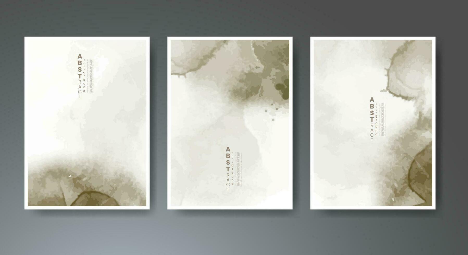 Set of soft bright watercolor background. Design for your cover, date, postcard, banner, logo. vector