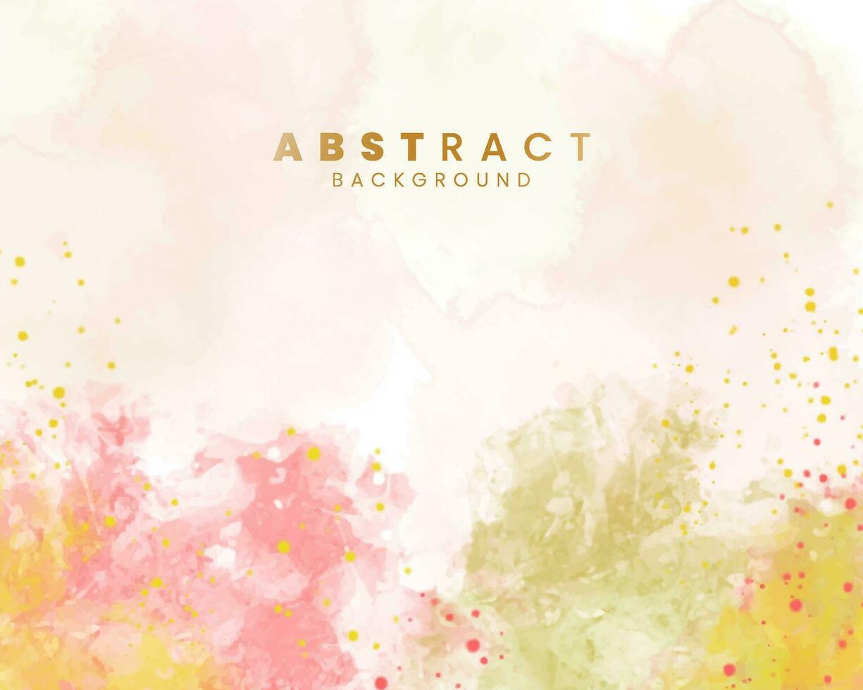 Abstract splashed watercolor background. Design for your cover, date, postcard, banner, logo. vector