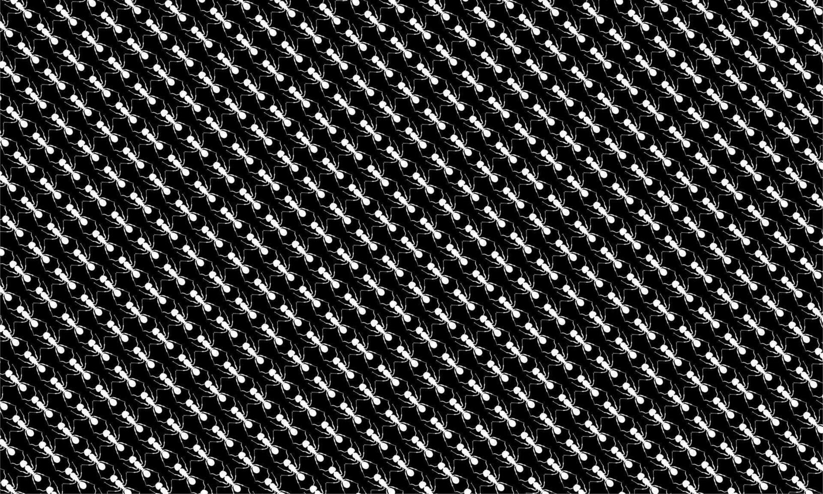 Seamless Ant Motifs Pattern for Ornate, Decoration, or Background, Animal Print Series Can used for Wallpaper, Carpet Pattern, Textile, Fabric, Paper, Wrapping, Plastic, ect. Vector Illustration