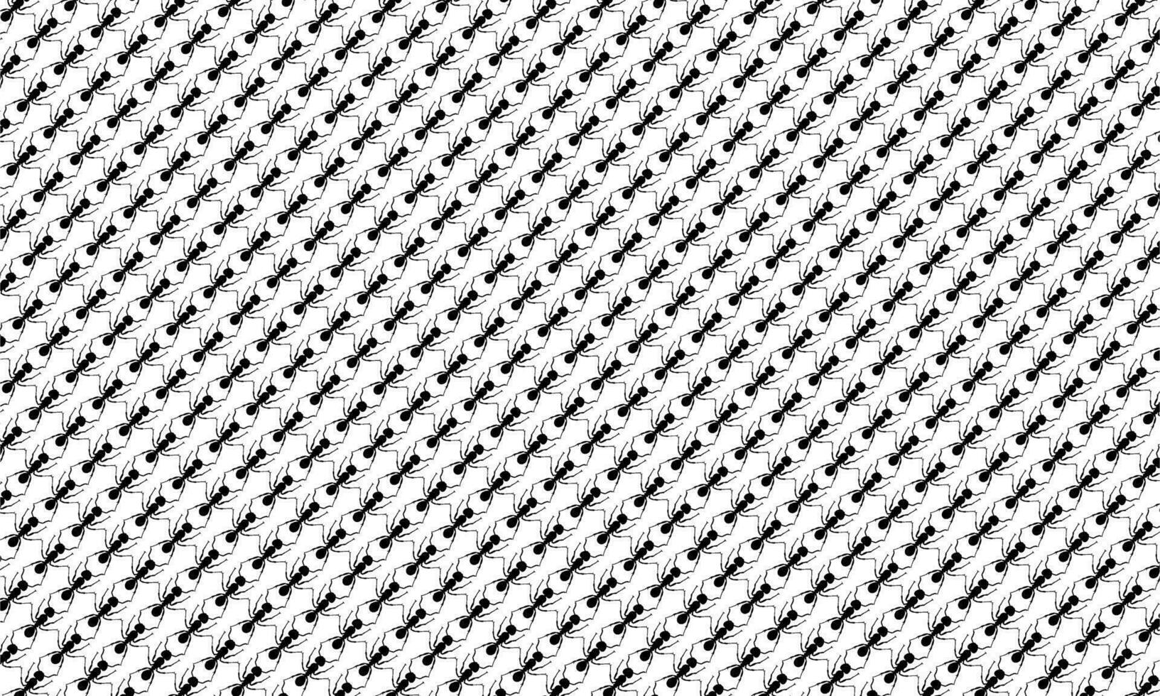 Seamless Ant Motifs Pattern for Ornate, Decoration, or Background, Animal Print Series Can used for Wallpaper, Carpet Pattern, Textile, Fabric, Paper, Wrapping, Plastic, ect. Vector Illustration