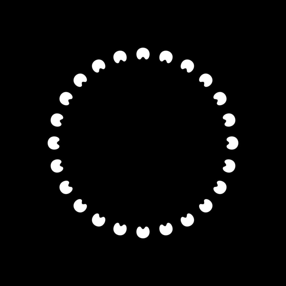 Geometrical Motive Pattern, Artistic Circle-Shaped, Monochrome and Minimalism, Modern Contemporary Mandala, for Decoration, Background, Decoration or Graphic Design Element. Vector Illustration
