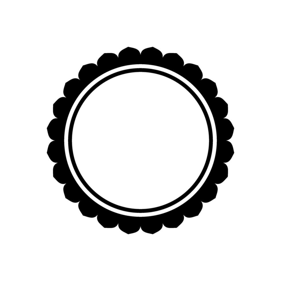 Geometrical Motive Pattern, Artistic Circle-Shaped, Modern Contemporary Mandala, Minimaslim and Monochormefor Decoration, Background, Decoration or Graphic Design Element. Vector Illustration