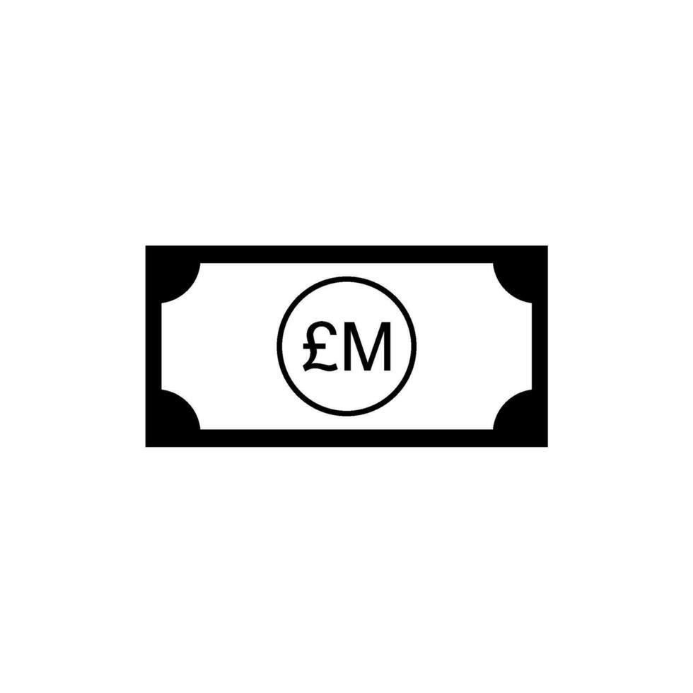 Malta Currency Symbol, Maltese Lira Icon, MTL Sign. Vector Illustration