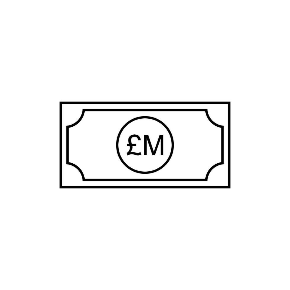 Malta Currency Symbol, Maltese Lira Icon, MTL Sign. Vector Illustration