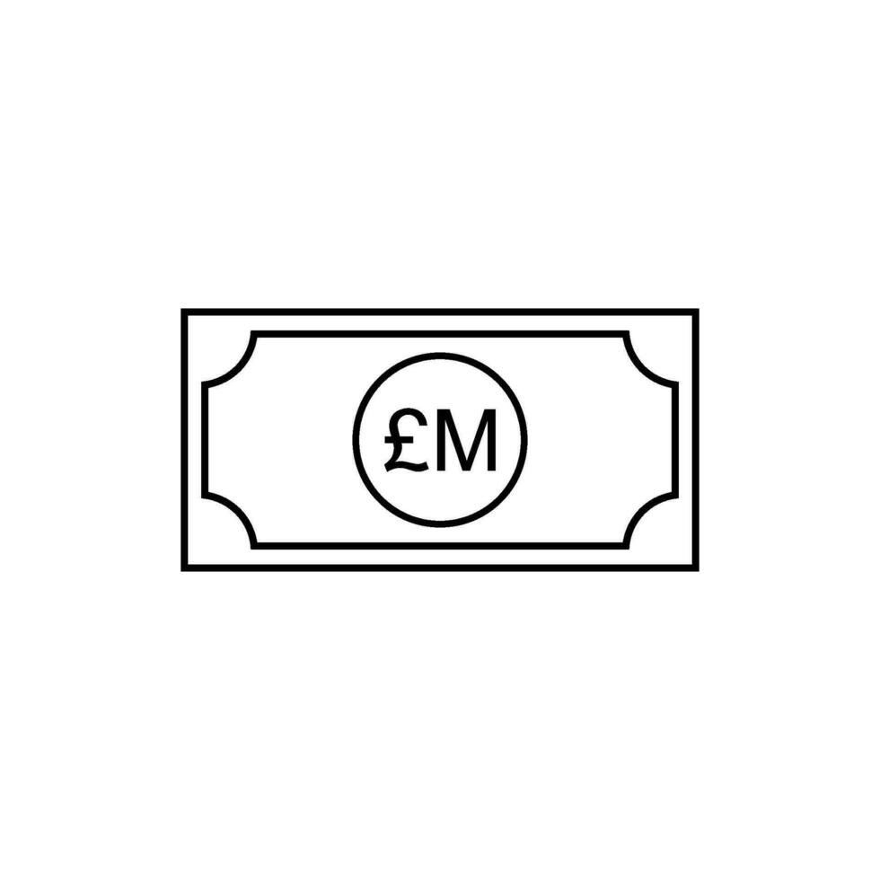 Malta Currency Symbol, Maltese Lira Icon, MTL Sign. Vector Illustration