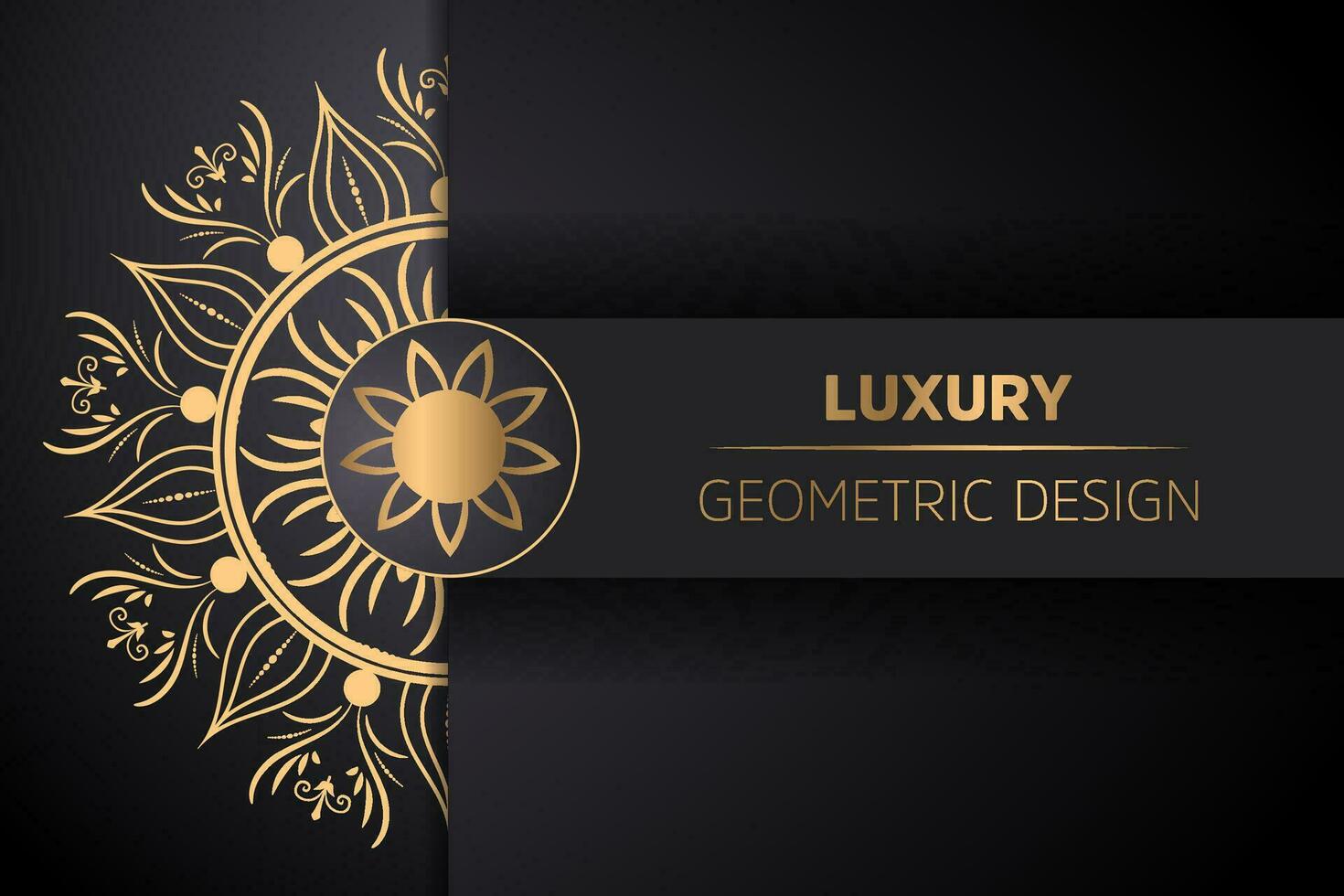 Luxury mandala background with golden arabesque pattern Islamic east style. Decorative mandala for print, poster, cover, brochure, flyer, banner vector