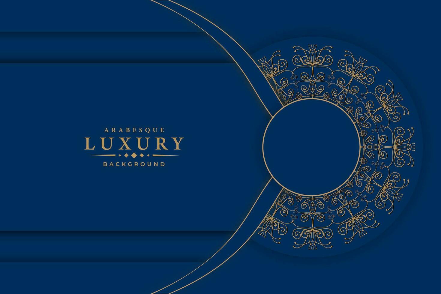 Luxury mandala background with golden arabesque pattern Islamic east style. Style Decorative mandala. Mandala for print, poster, cover, brochure, flyer, banner vector