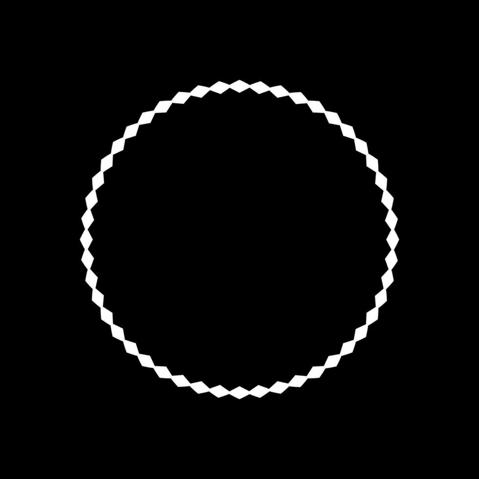Geometrical Motive Pattern, Artistic Circle-Shaped, Monochrome and Minimalism, Modern Contemporary Mandala, for Decoration, Background, Decoration or Graphic Design Element. Vector Illustration