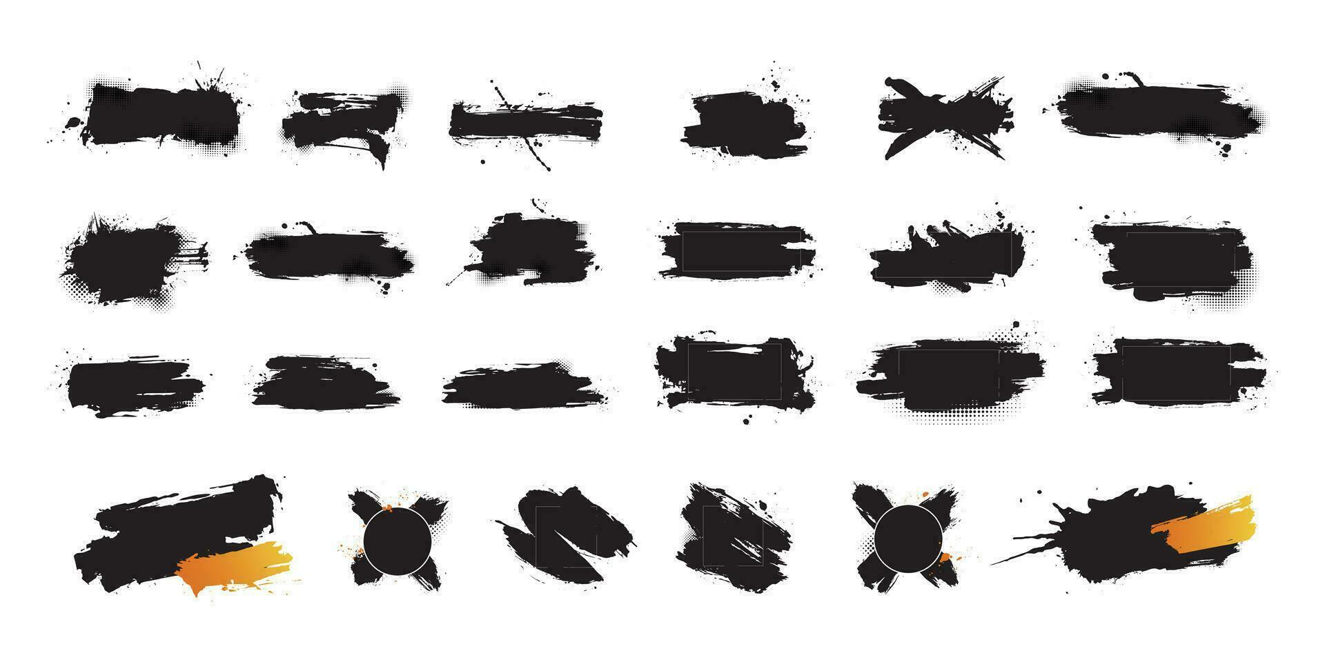 Big bundle of stroke element vector