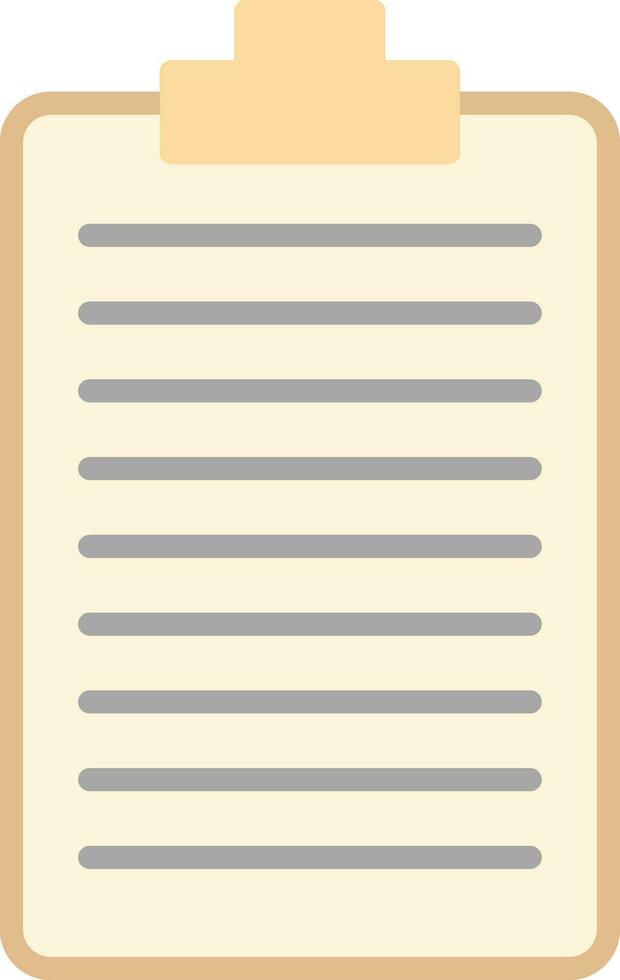Clipboard Vector Icon Design
