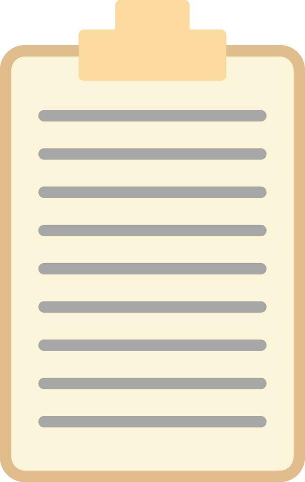 Clipboard Vector Icon Design