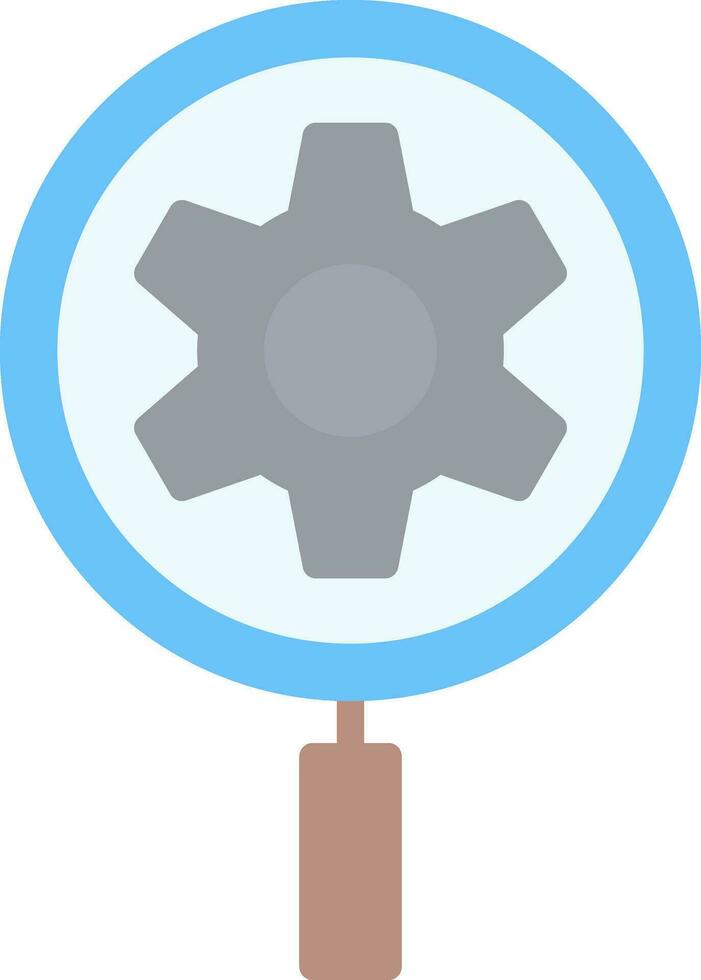 diseño de icono de vector de lupa