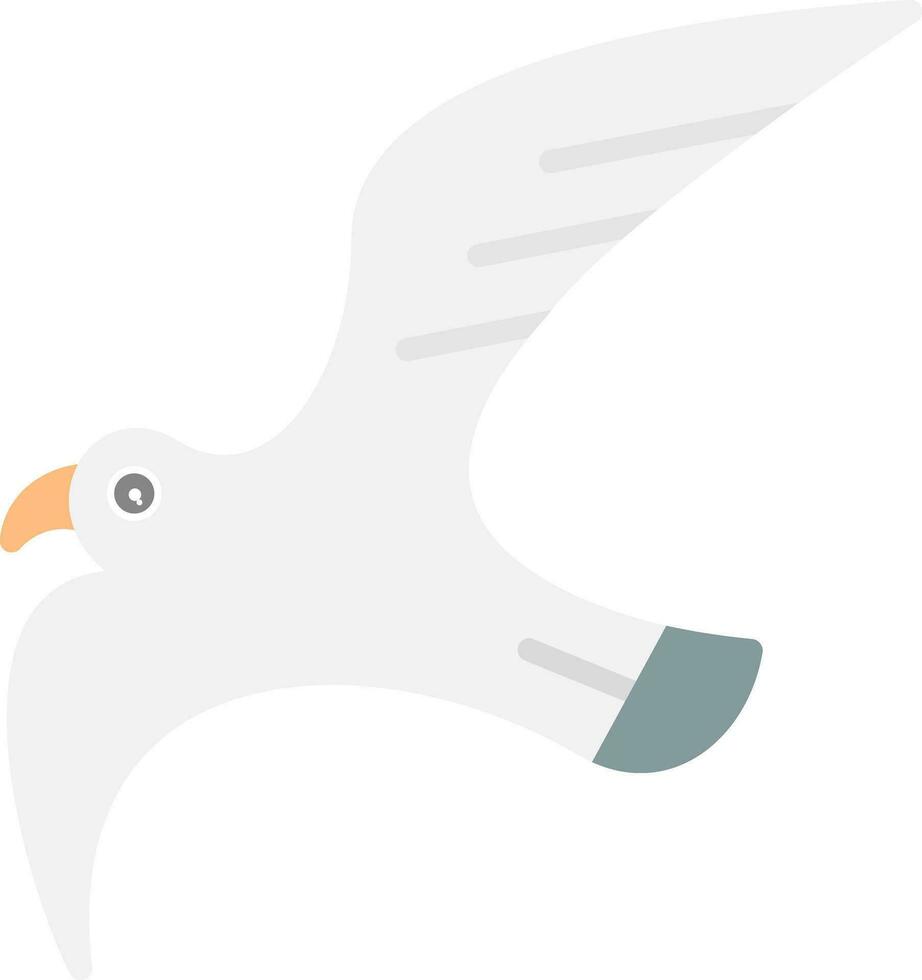 diseño de icono de vector de gaviota