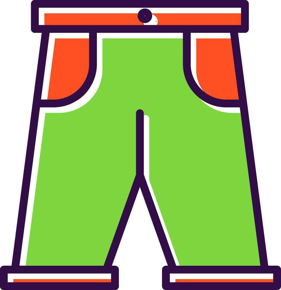 Shorts Vector Icon Design