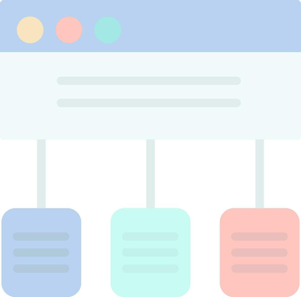 Data flow Vector Icon Design