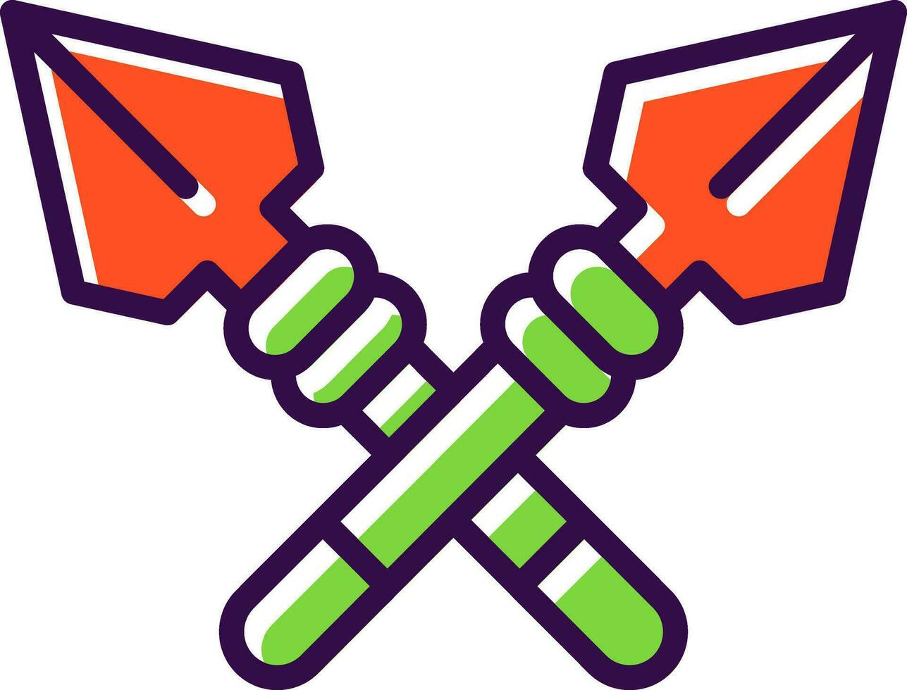 Spear Vector Icon Design