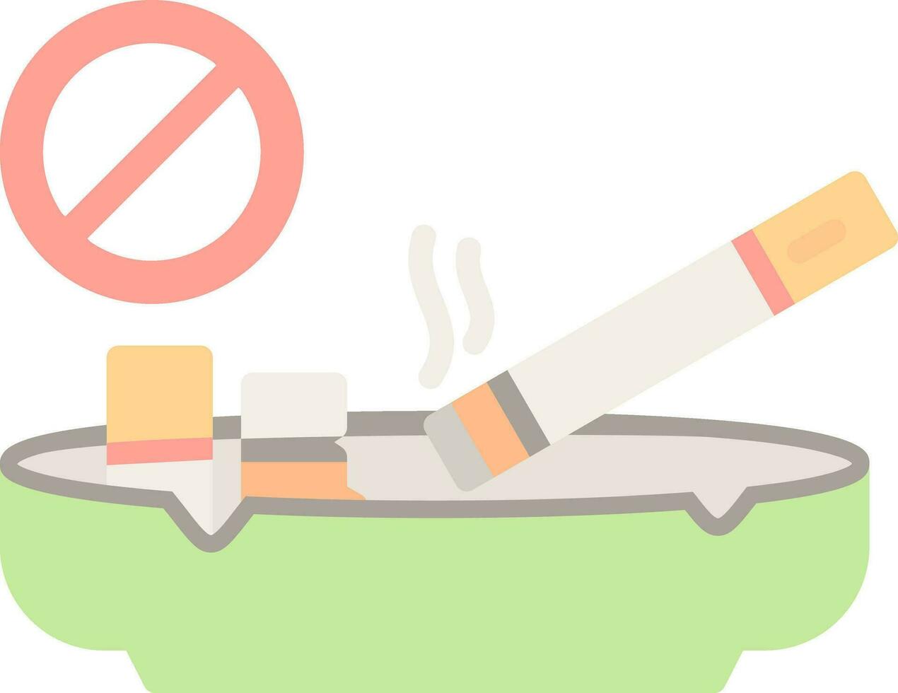 Quit smoking Vector Icon Design