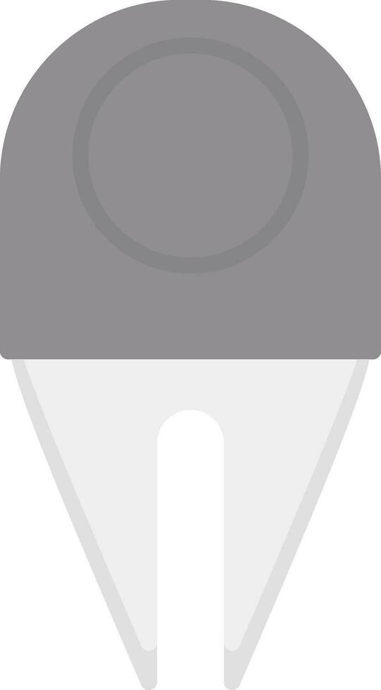 Divot Vector Icon Design