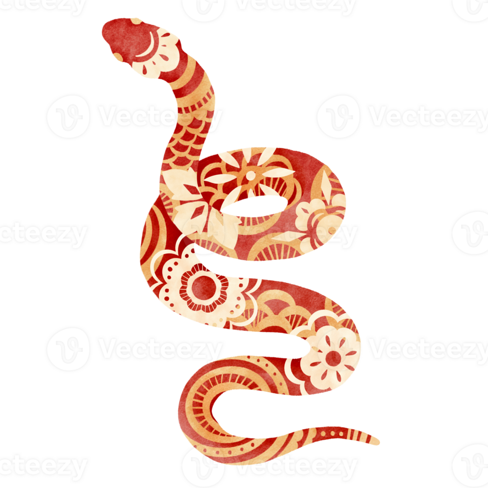 Snake Chinese zodiac sign happy new year png