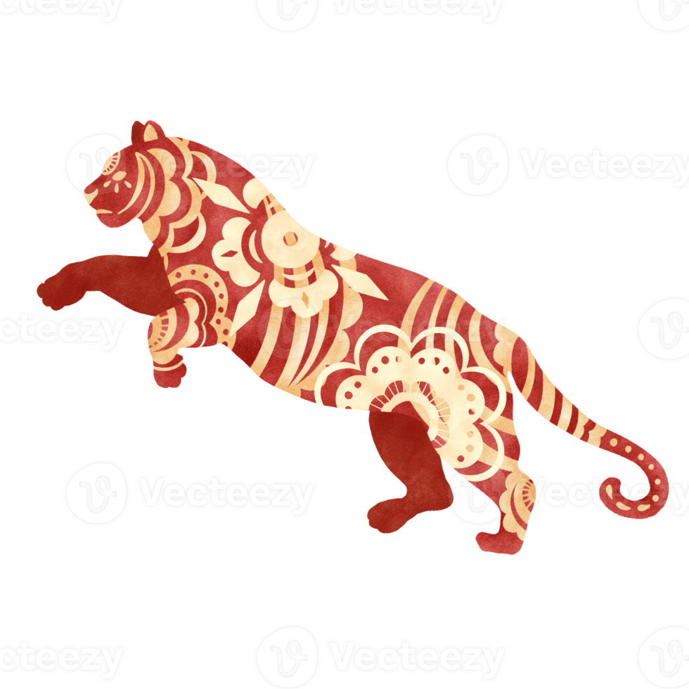 Tiger Chinese Zodiac Sign Happy New Year 25347075 PNG tiger-chinese-zodiac-sign-happy-new-year-25347075-png