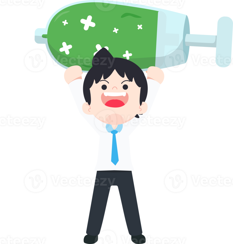 SD Business Man Isolated icons People Cartoon Character Flat illustration Png