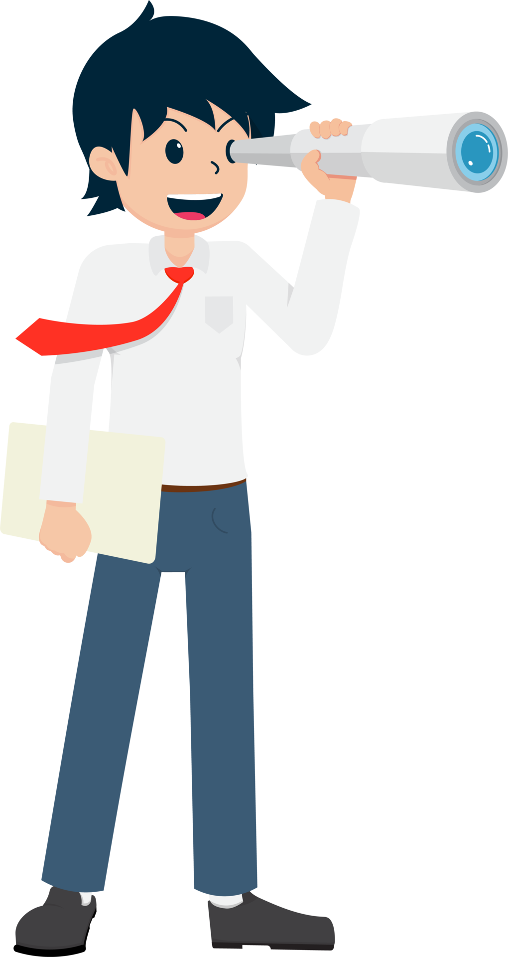 Salary Man Business Isolated Person People Cartoon Character Flat  illustration Png 25347369 PNG