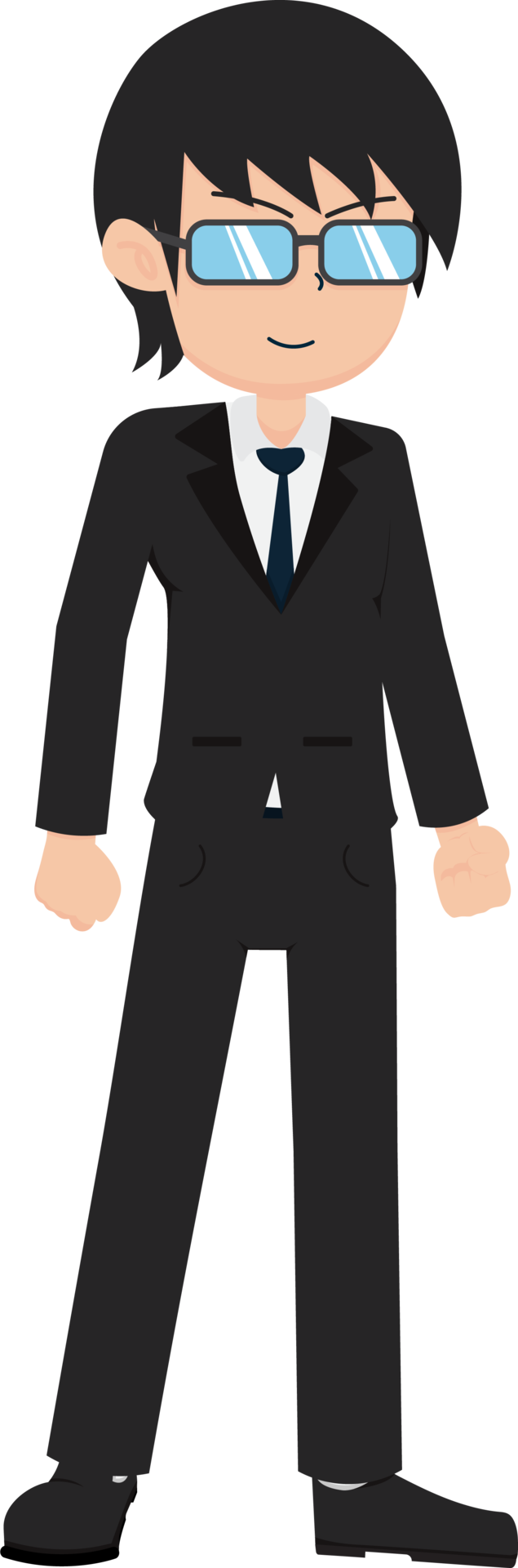 Salary Man Business Isolated Person People Cartoon Character Flat  illustration Png 25347369 PNG