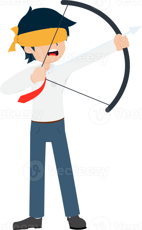 Salary Man Business Isolated Person People Cartoon Character Flat  illustration Png 25347369 PNG