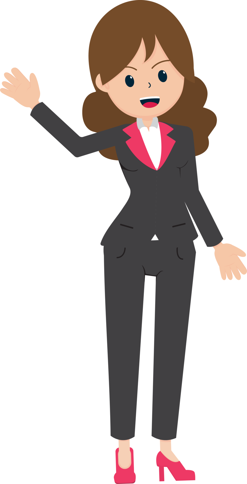 Salary Man Business Isolated Person People Cartoon Character Flat  illustration Png 25347369 PNG