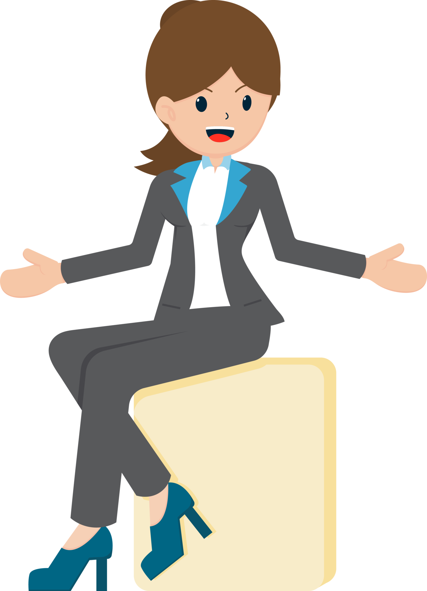 Salary Man Business Isolated Person People Cartoon Character Flat  illustration Png 25347369 PNG