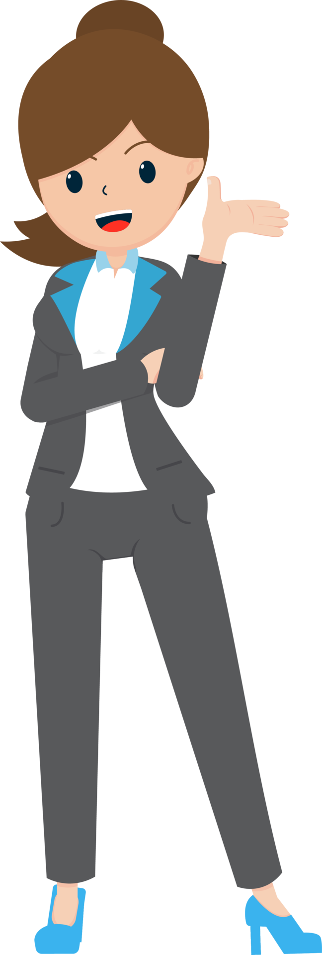 Salary Man Business Isolated Person People Cartoon Character Flat  illustration Png 25347369 PNG