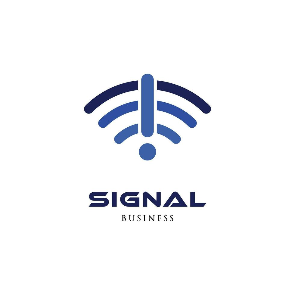 Signal Icon Logo Design Template 25347684 Vector Art at Vecteezy