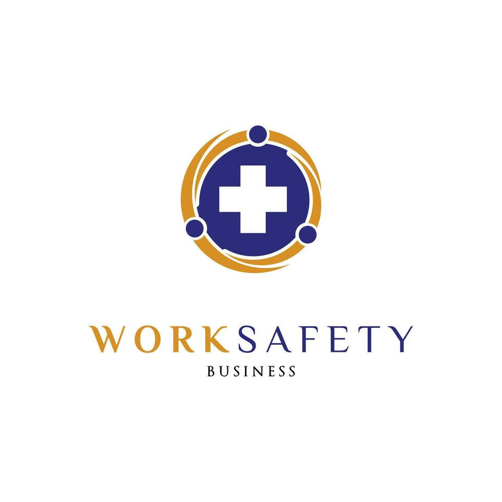 Work Safety Icon Logo Design Template 25347715 Vector Art at Vecteezy