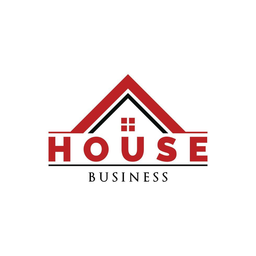 Real Estate or House Icon Logo Design Template vector