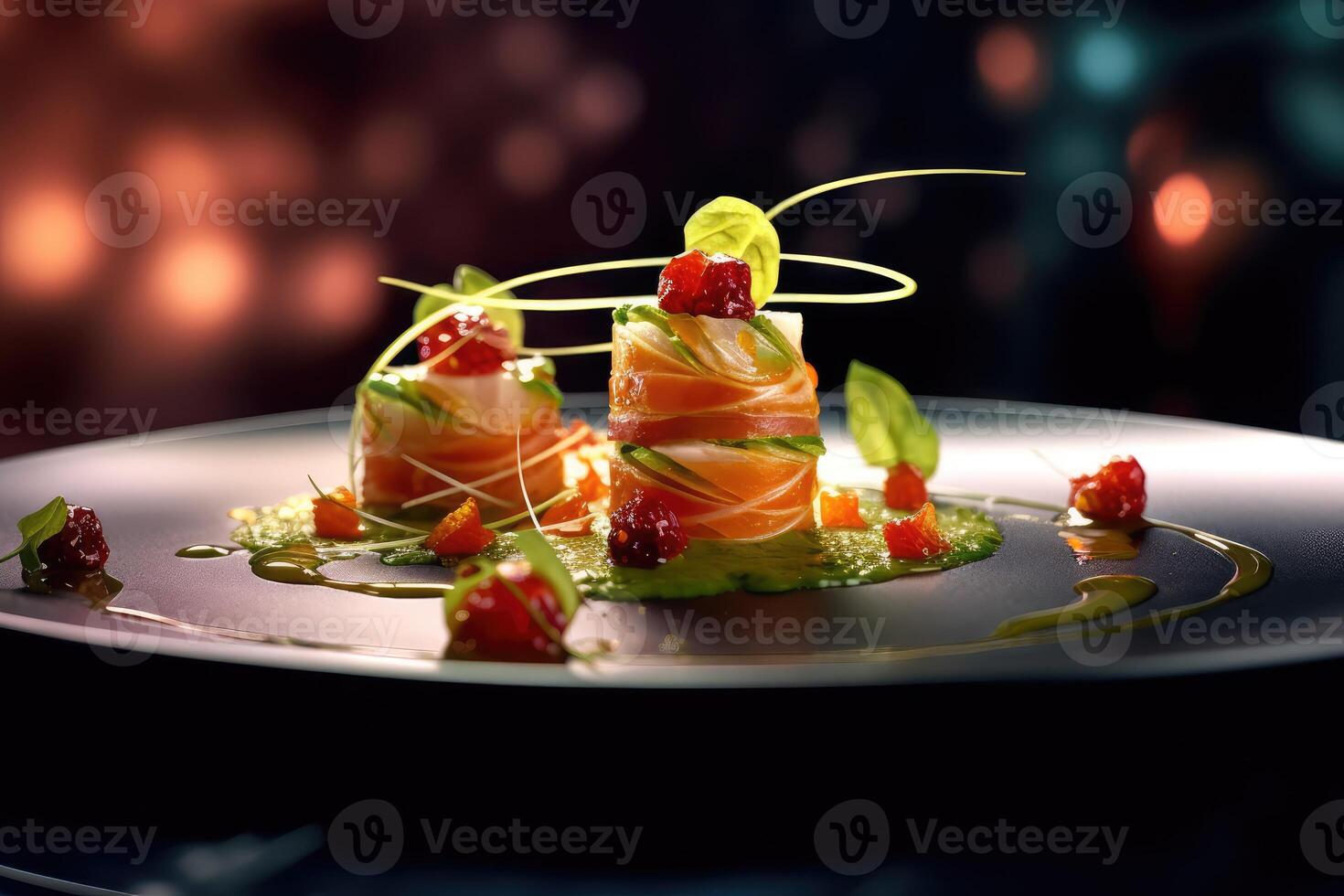 fine dining Profesional advertising Food Photography photo