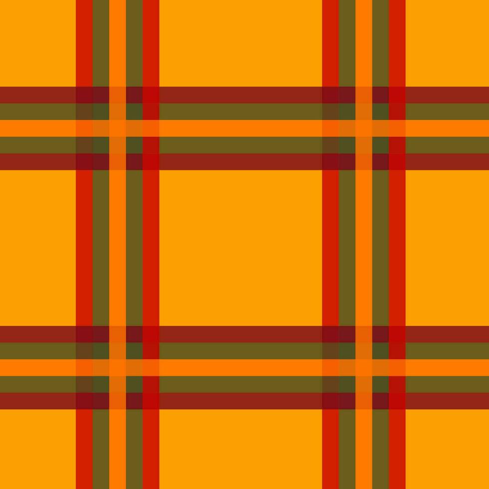 pattern red-green cage on an orange background vector