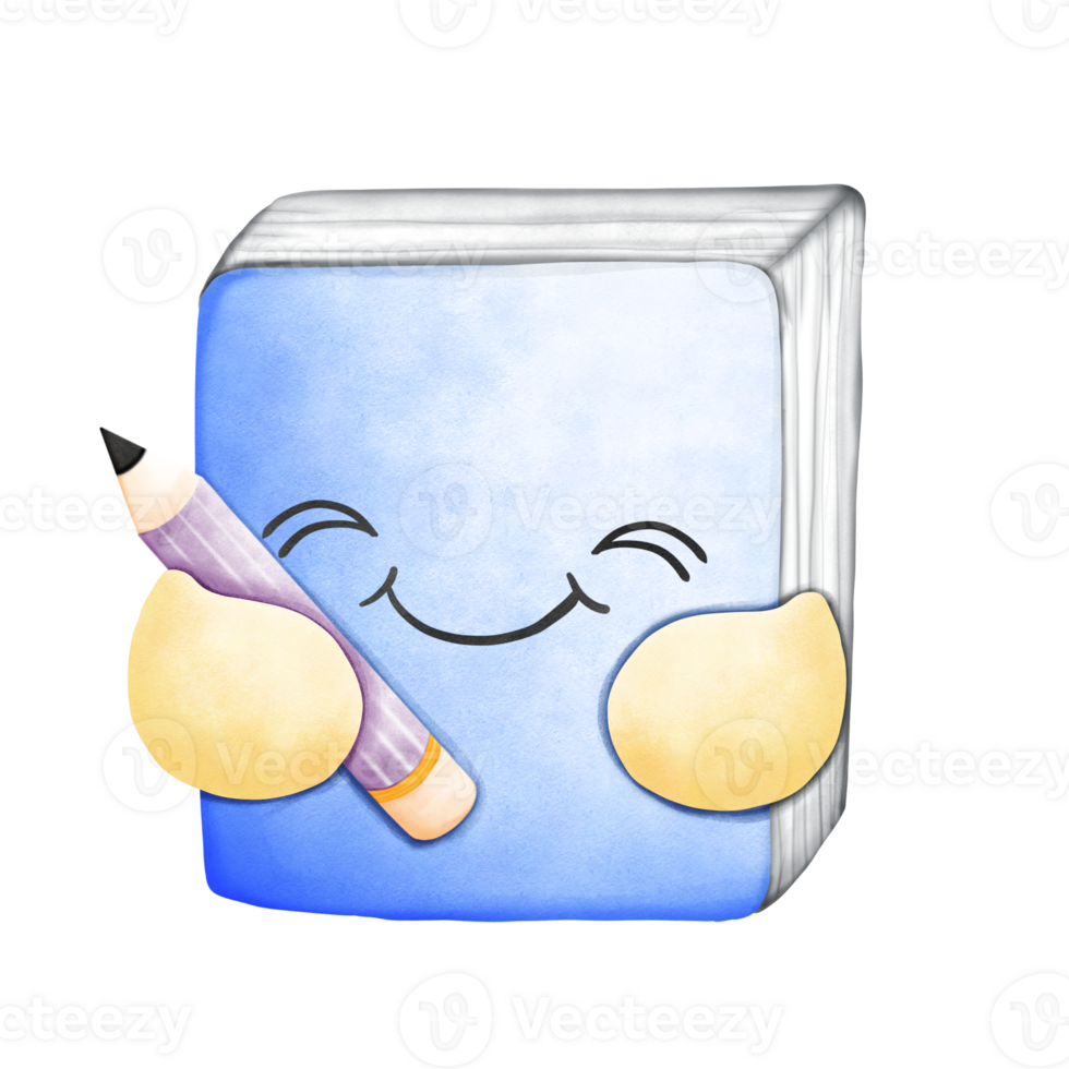 Notebook with pencil png