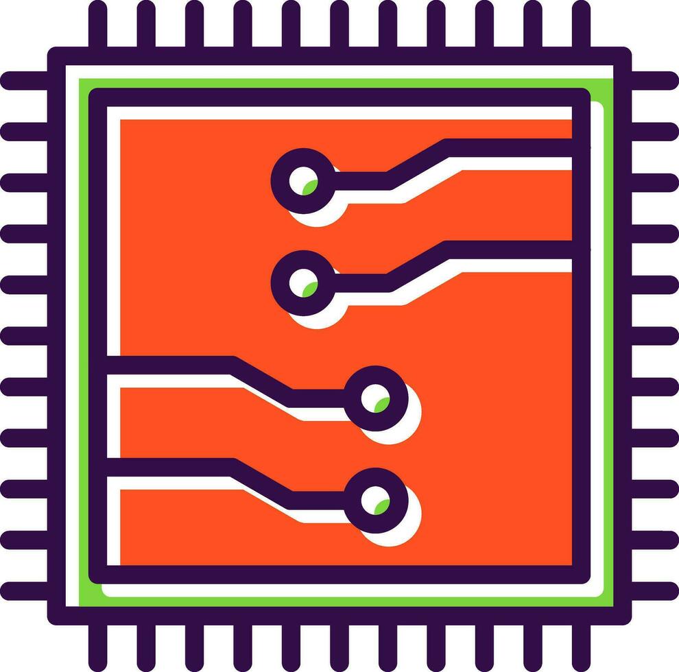 Chip Vector Icon Design
