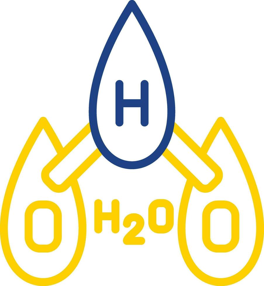 H2o Vector Icon Design