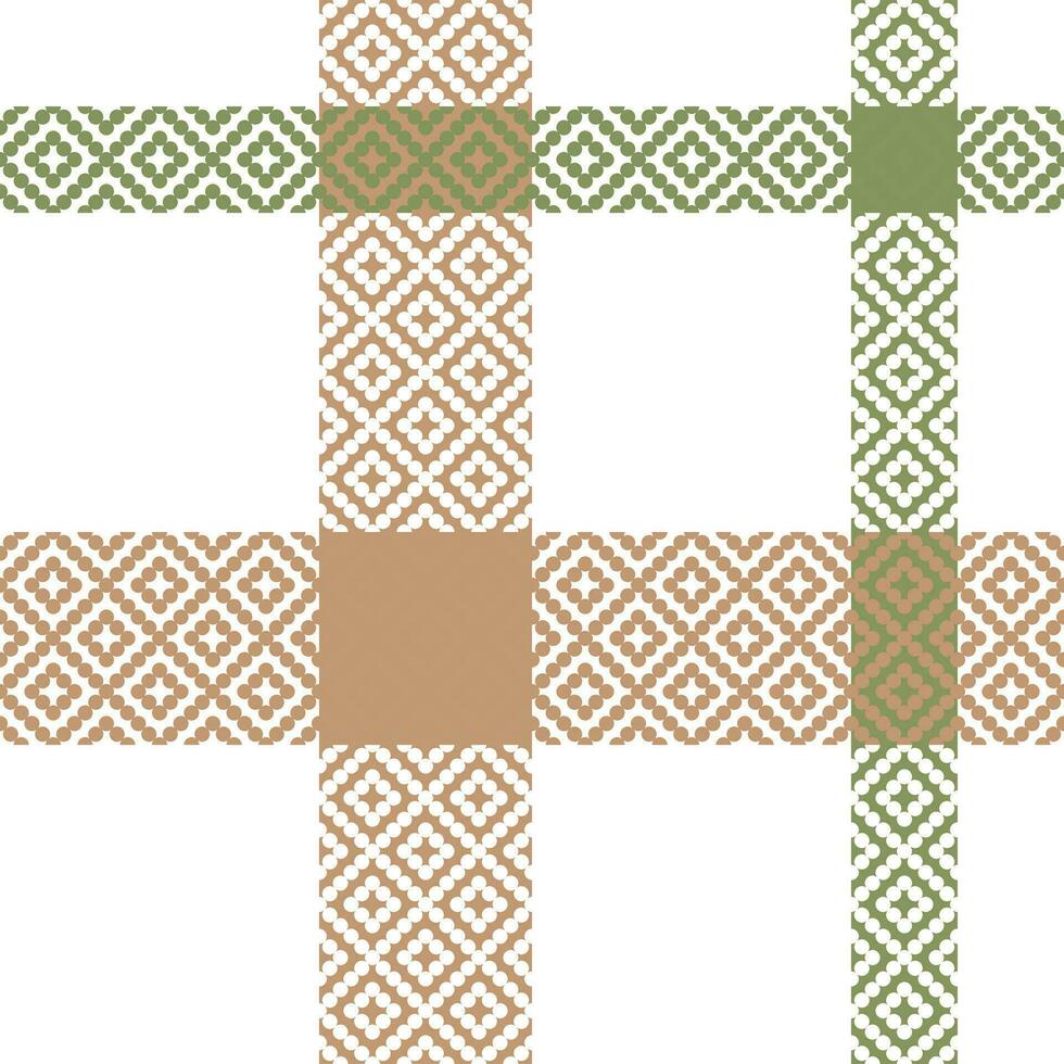 Plaid Pattern Seamless. Tartan Plaid Vector Seamless Pattern. Traditional Scottish Woven Fabric. Lumberjack Shirt Flannel Textile. Pattern Tile Swatch Included.