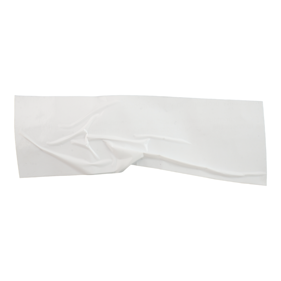 White Tape on Transparent Background png