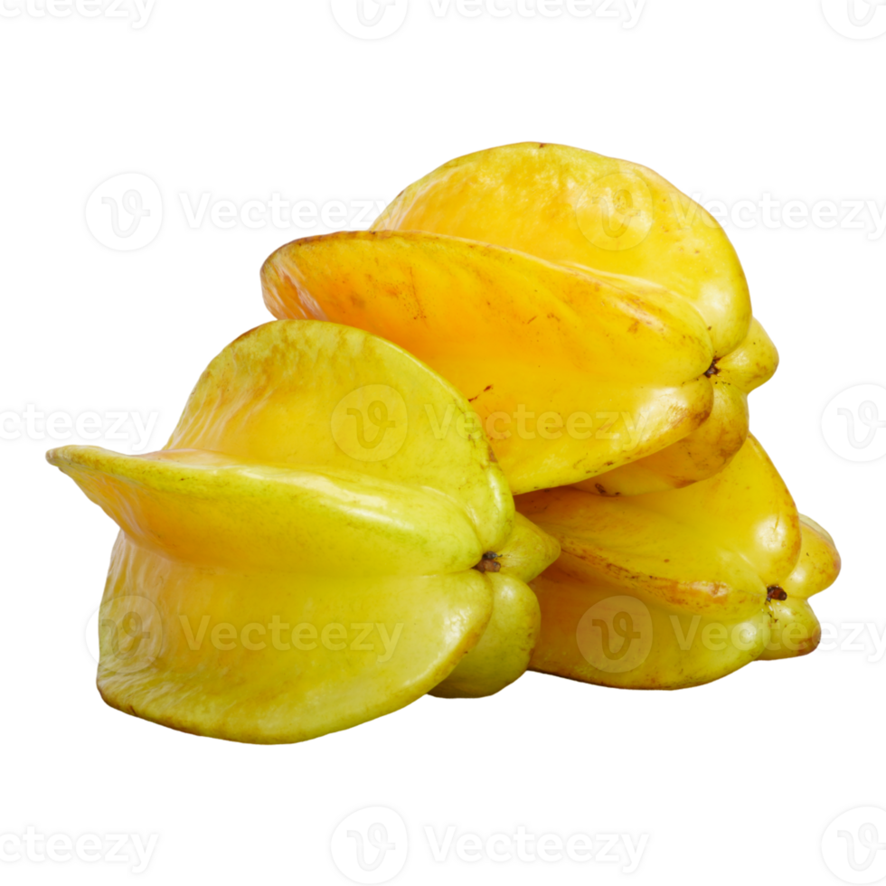 Organic Star Fruit Cutout png