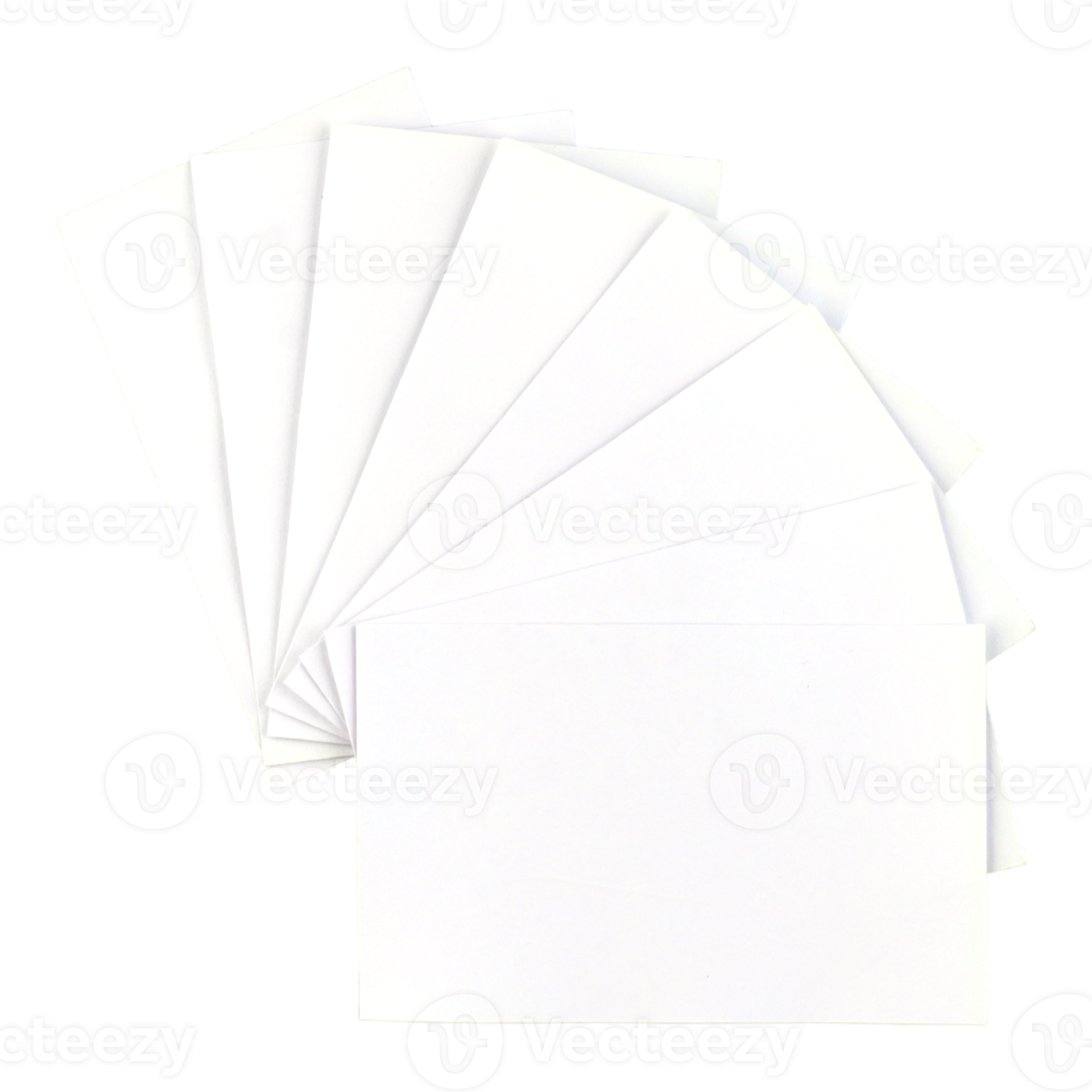 Blank Paper Card Cutout 25351798 PNG