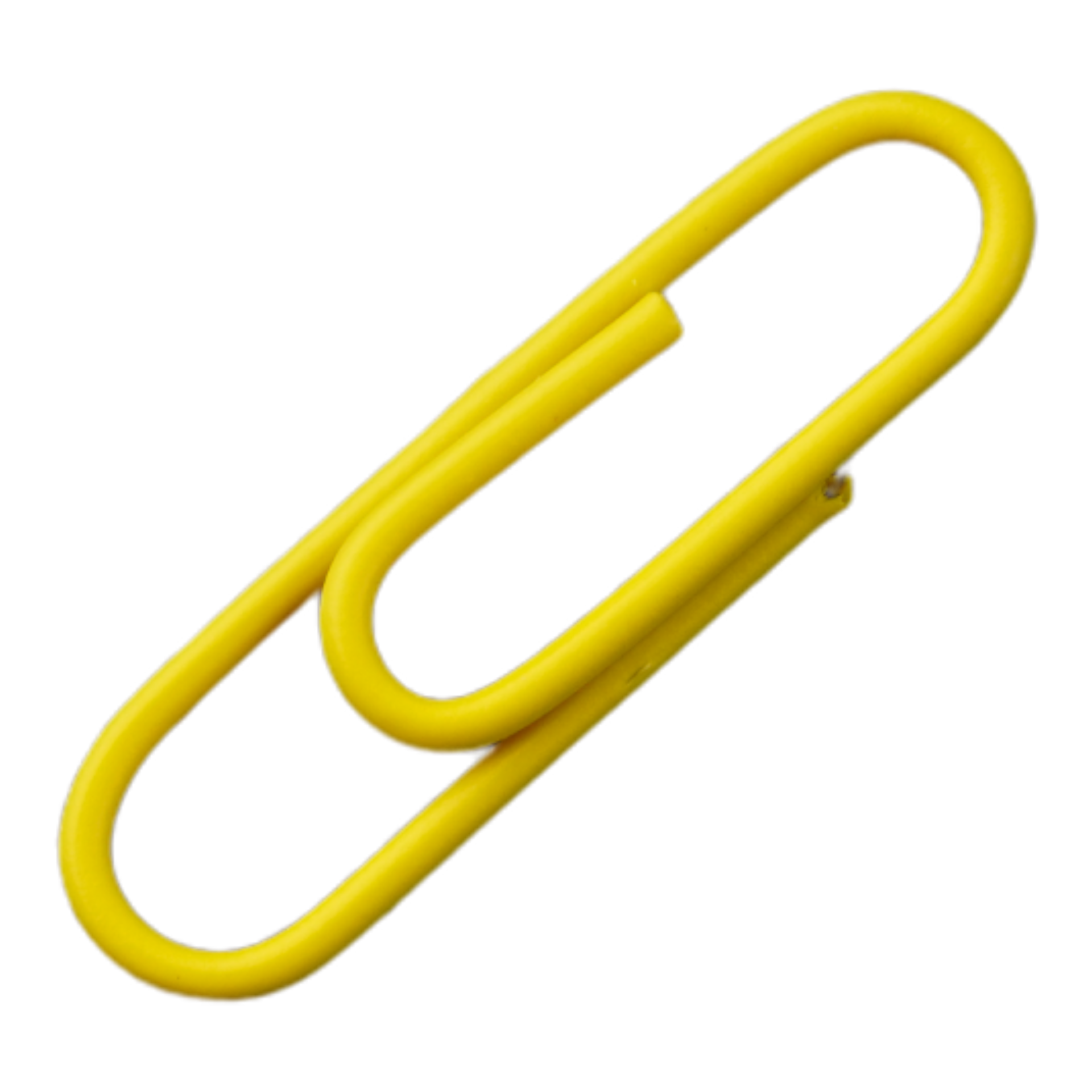 Yellow Paper Clip Cutout 25351800 PNG