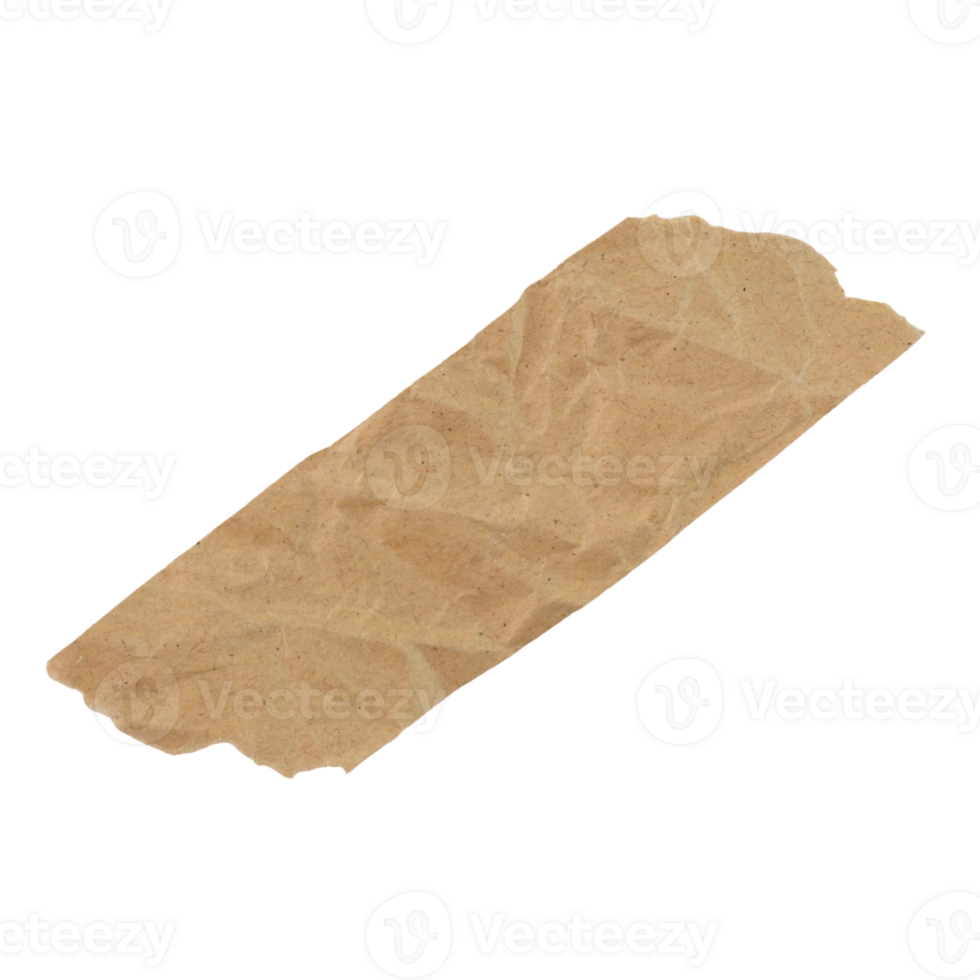 Shape Ripped Crumpled Brown Paper png